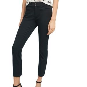 Anthropologie The Essential Slim Black Trousers Size 4